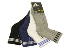 Adidas Men's AD-416 Half Cushion Quarter  (Pack Of 4)